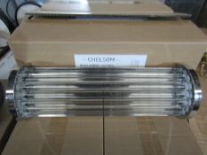 Chelsom Lighting Criterion Wall Light, Polished Chrome - Very Good Condition.