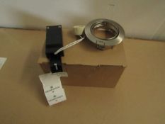 Boxed approx 24x Chelsom recessed ring down lights MV/6019/BN