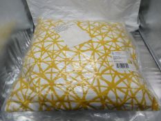 Ormella Cushion in Mustard 45CM X 45 CM New & Packaged