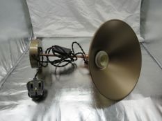 Dunelm EX-Display Lamp/Wall Light Brass Coloured Finish