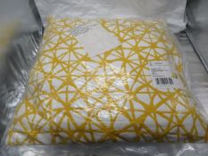 Ormella Cushion in Mustard 45CM X 45 CM New & Packaged