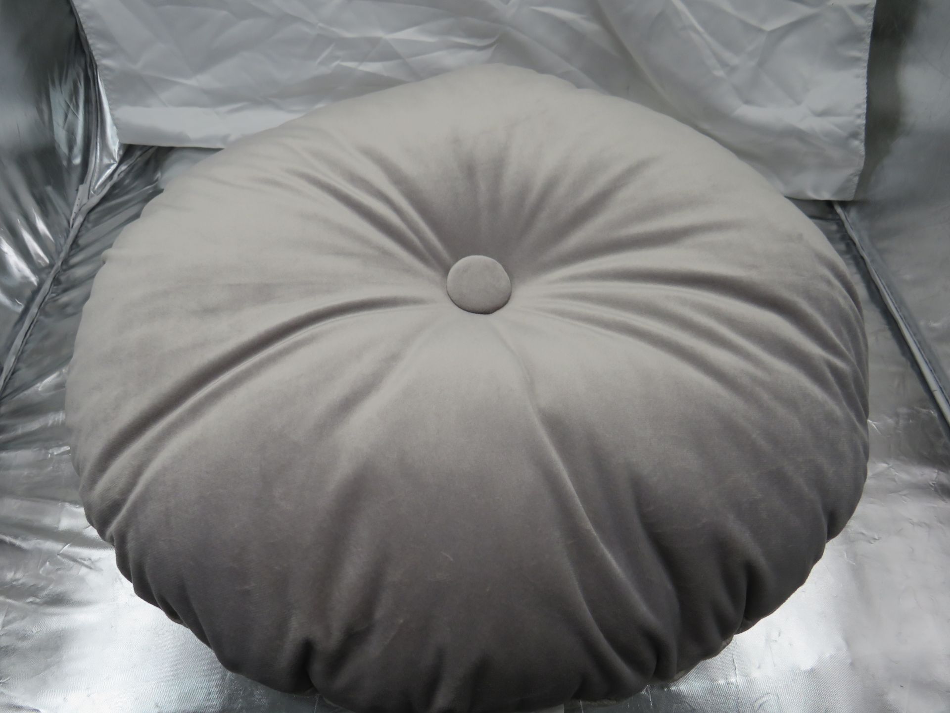 Thomas & Frederick Cushion Approx 16" Grey New With Tags