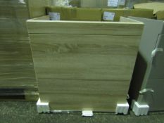 Roca - Dama-N Wall-Hung Base Unit With 2-Drawers 700mm - Textured Birch - New & Boxed. RRP ?400.
