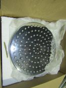 Nikles - Techno XL Chrome Shower Head 200mm - New & Boxed.