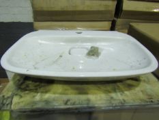 Laufen - Pedestal Basin 600mm 1TH - New & Boxed.