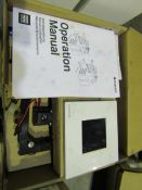 Geberit - Sigma30 Urinal Flush Control With Electronic Flush Actuation - Good Condition & Boxed. RRP