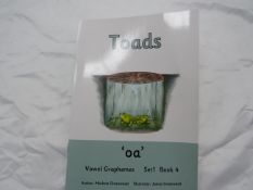 200x Marlene Greenwood - Vowel Graphemes Toads Books - Unused.