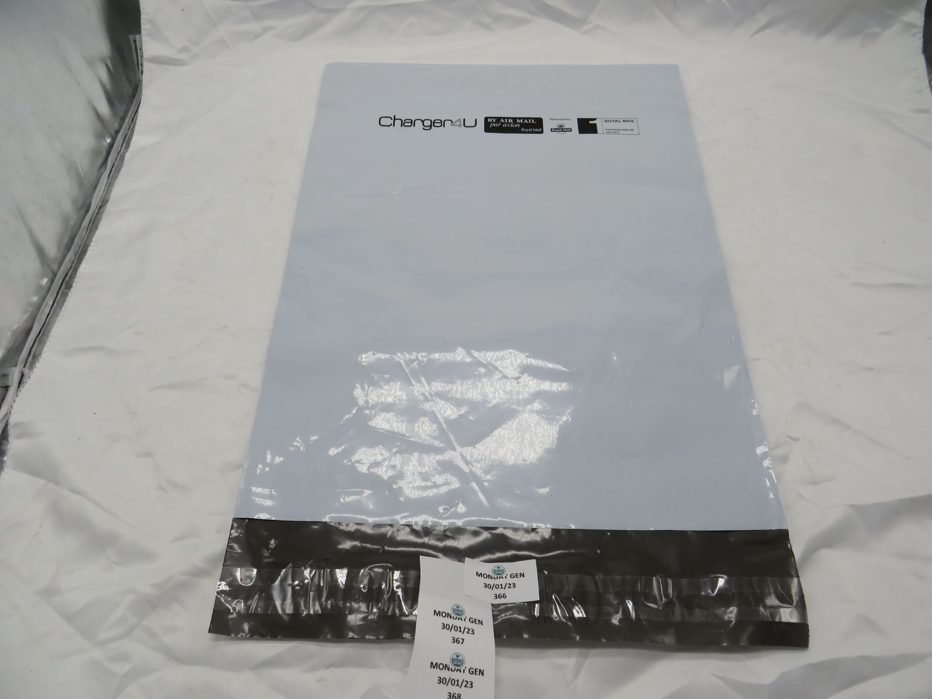 Charger4U - Grey Royal Mail Postage Bags ( 100 Per Pack ) - New & Packaged.