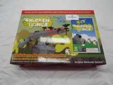 Nintendo Switch Chicken Range Set ( Rifle Accessory & Game ) - Untested & Boxed.