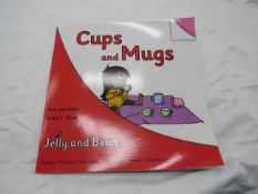20x Jelly & Bean - Cups and Mugs Books - Unused.