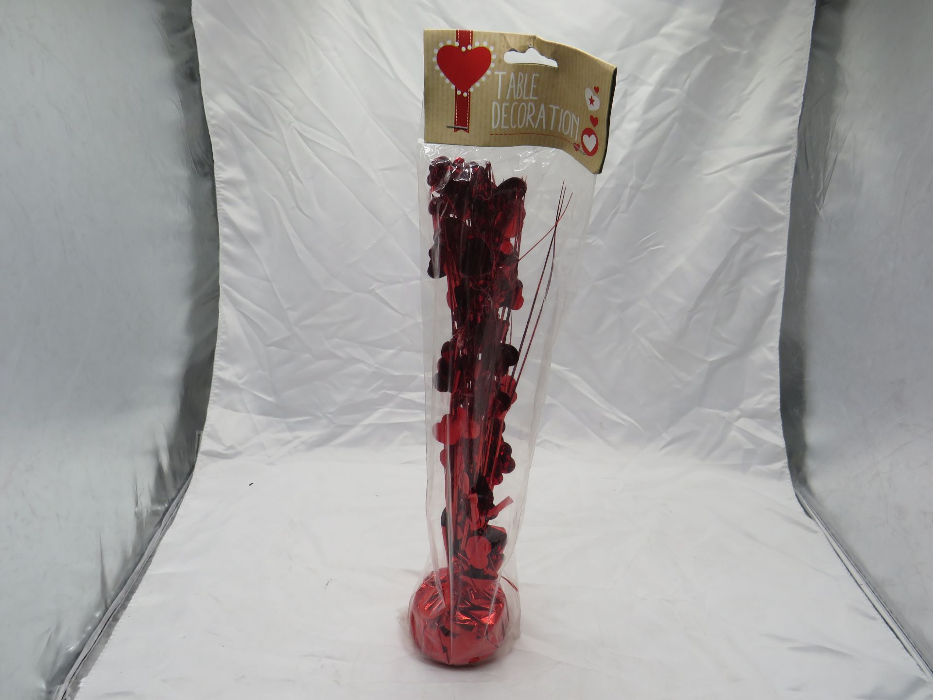 6x Valentine's - Table Decorations - Unused & Packaged.