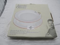 Jamie Oliver - Set of 2 28cm Dinnerplates - Unused & Boxed.