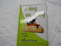 100x Jelly & Bean - A Dog On A Log Book - Unused.