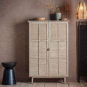Compact and stylish, the delightful Kyoto two-door cupboard from Gallery Interiors will cater to