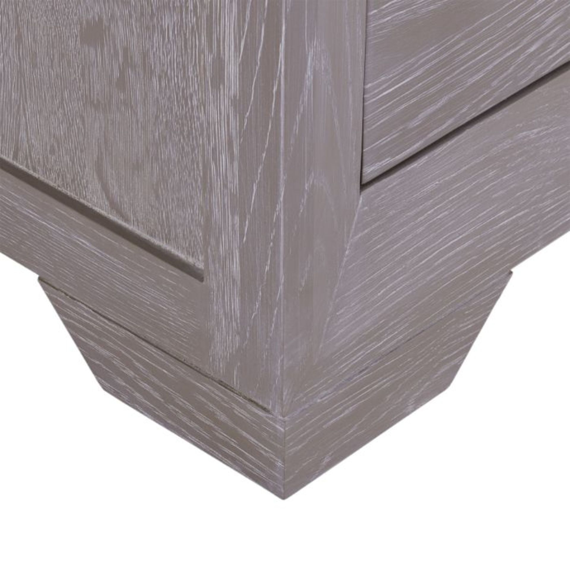 Oak Furnitureland Willow Light Grey Double Wardrobe Solid Oak RRP ?799.99 Oak Furnitureland Willow - Image 3 of 7