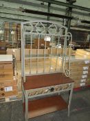 SEI Furniture Collection Decorative Baker's Rack with Wine Storage RRP Â£171.99An excellent addition