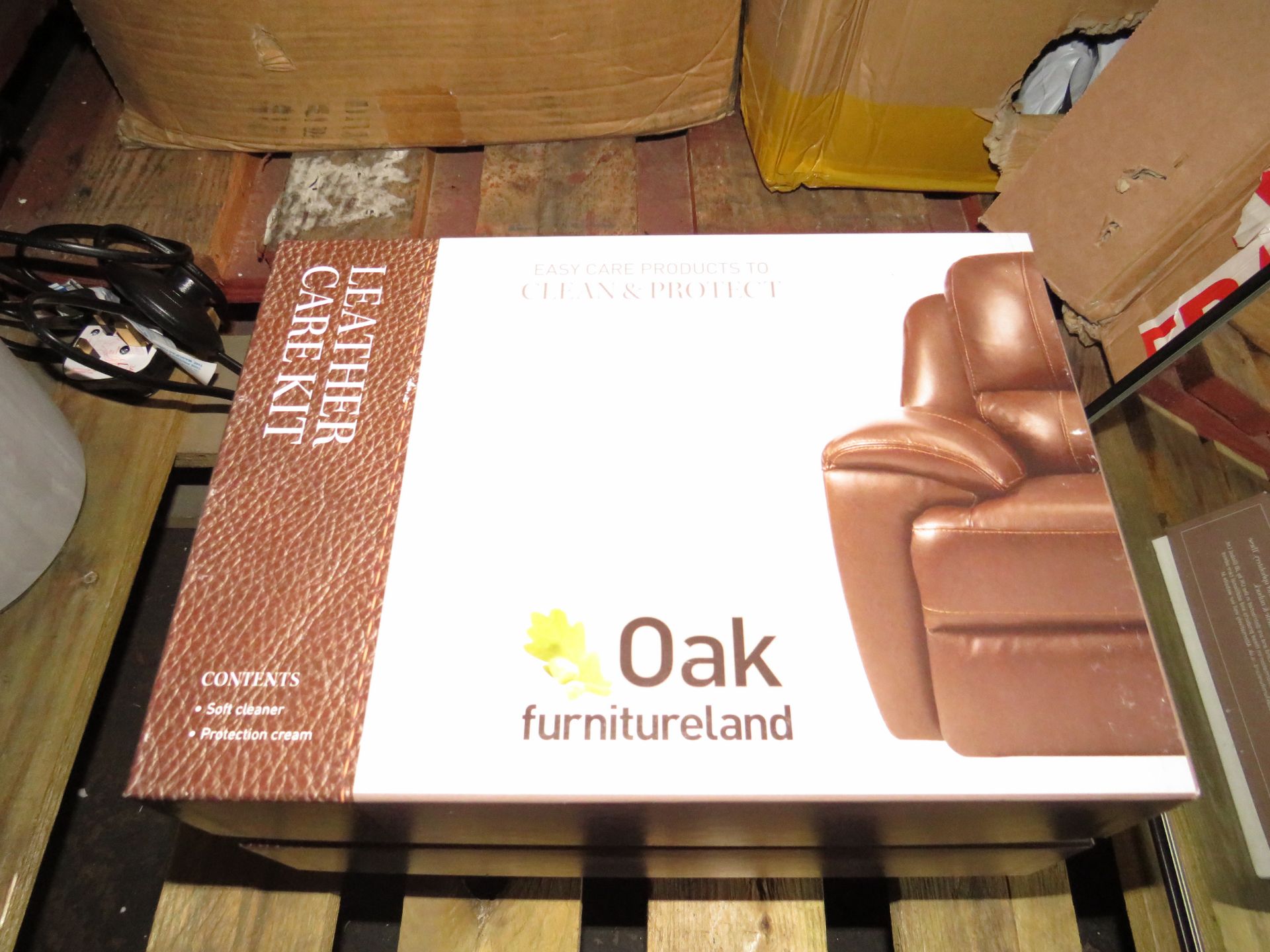 Oak Furnitureland Leather Care Kit RRP Â£24.99Keep all your leather furniture looking as good as the