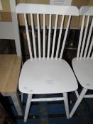 Cotswold Company Spindleback Chair - Pure White RRP Â£100.00 SKU COT-APM-392.062 PID COT-APM-03047