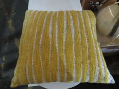 Swoon Ornella Cushion in Mustard RRP Â£35.00 It's not just large designs which make a maximalist