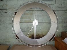 Oak Furnitureland Joseph Wall Clock RRP Â£149.99 Specifications Width: 100cm Height: 100cm Depth: