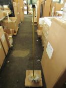 Chelsom - Floor Light Matt Satin Brass Finish DO/14/S/MSB - New & Boxed.