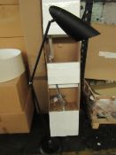 Chelsom - Adjustable LED Floor Lamp - Black / BU/8/FS/BL/C - New & Boxed.