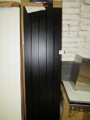 Carisa - Nemo Monza Double Tall Textured Black Radiator - 1800x470mm - Items Looks In Good Condition