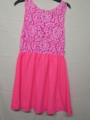 Glamorous Dress Pink Size 8 New With Tags