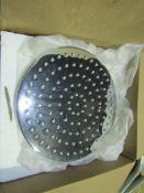 Nikles - Techno XL Chrome Shower Head 200mm - New & Boxed.