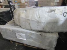 Nuri Five Seater Sofa in Granite Easy Velvet RRP ¶œ2699