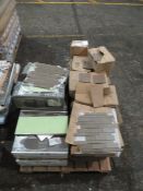 pallet of approx 44x packs of tiles from Vitra, Gemini and Marco Polo