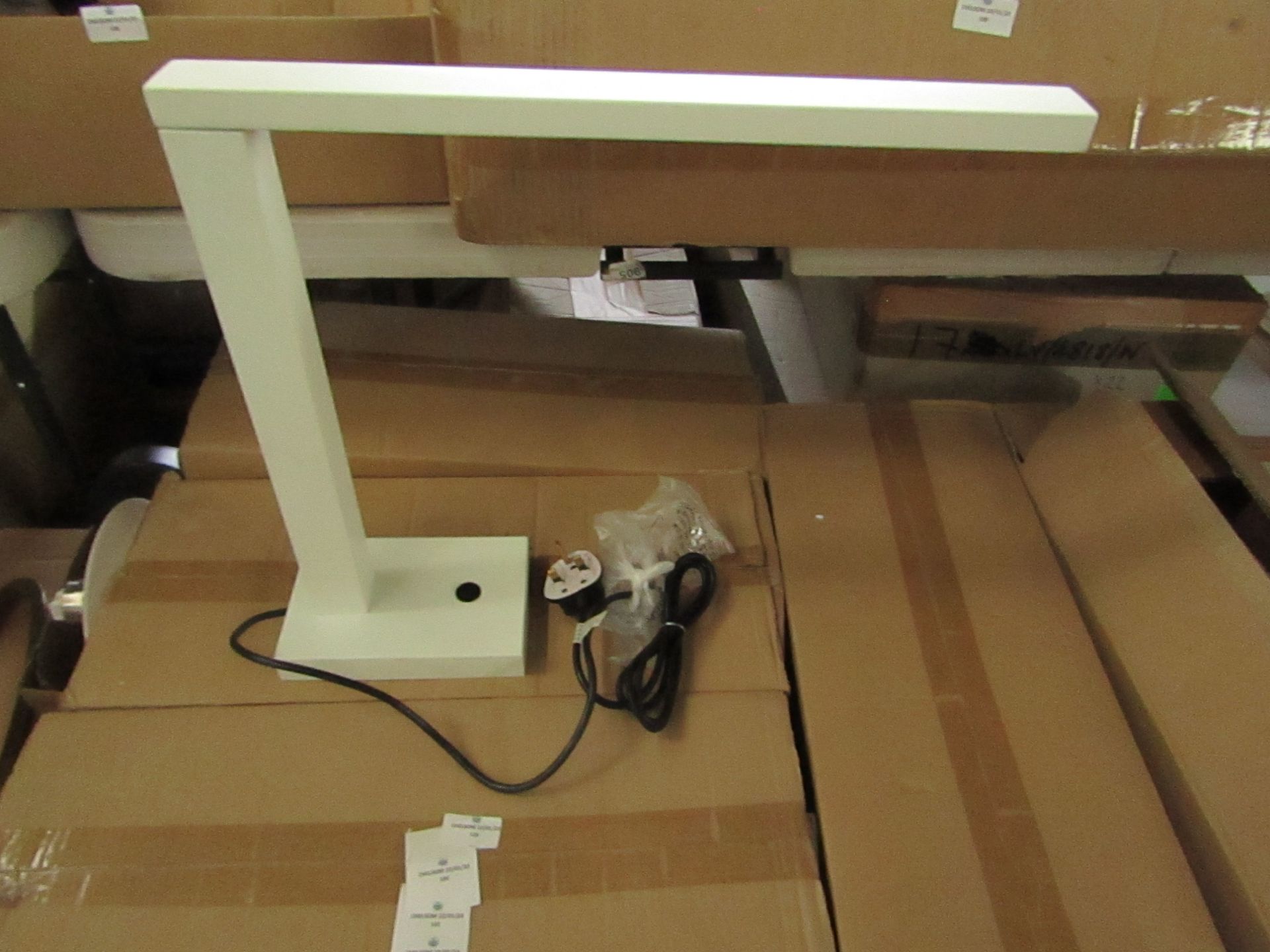 Chelsom - Swivel 180 LED White Desk Lamp - New & Boxed.