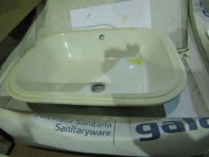 Gala - Flex under counter mounted basin - Good Condition & Boxed.