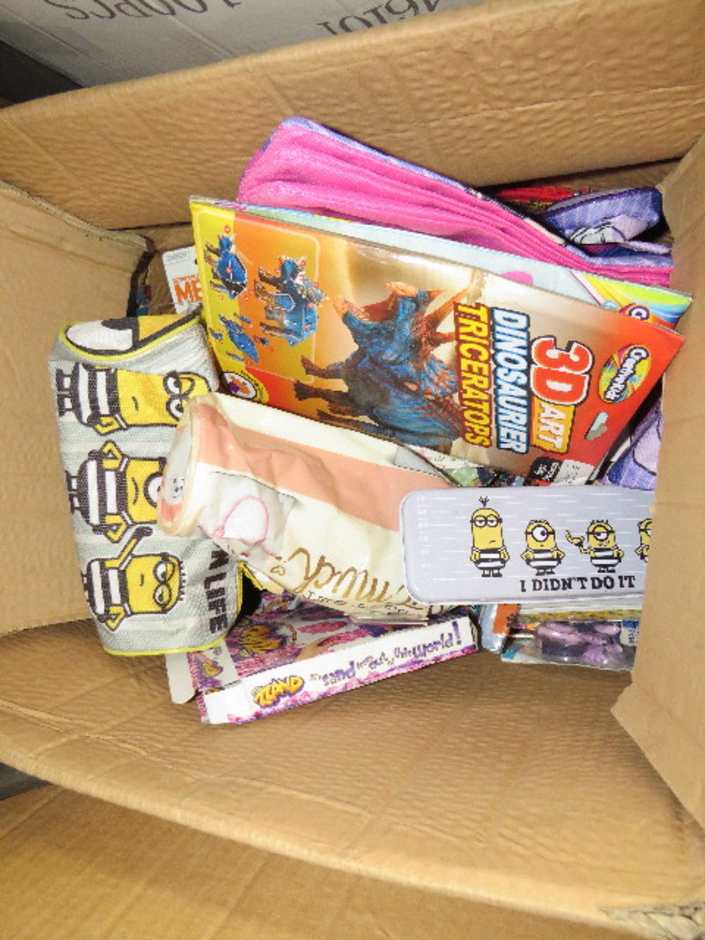 1x Box Containing Assorted Stationary Items - All Unused, May Have No Packaging.