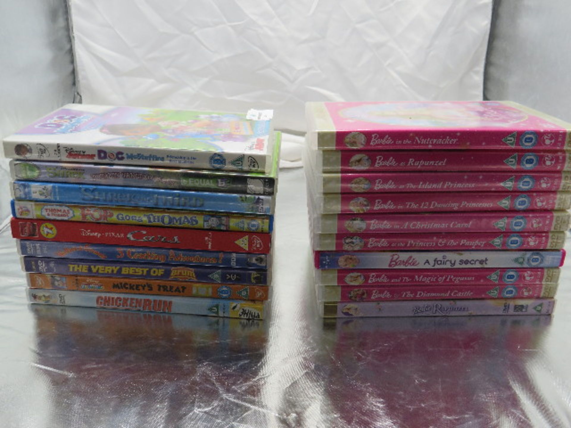 9x Various Childrens DVD's - Look In Good Condition. 10x Barbie Movies DVD Set - Look In Good