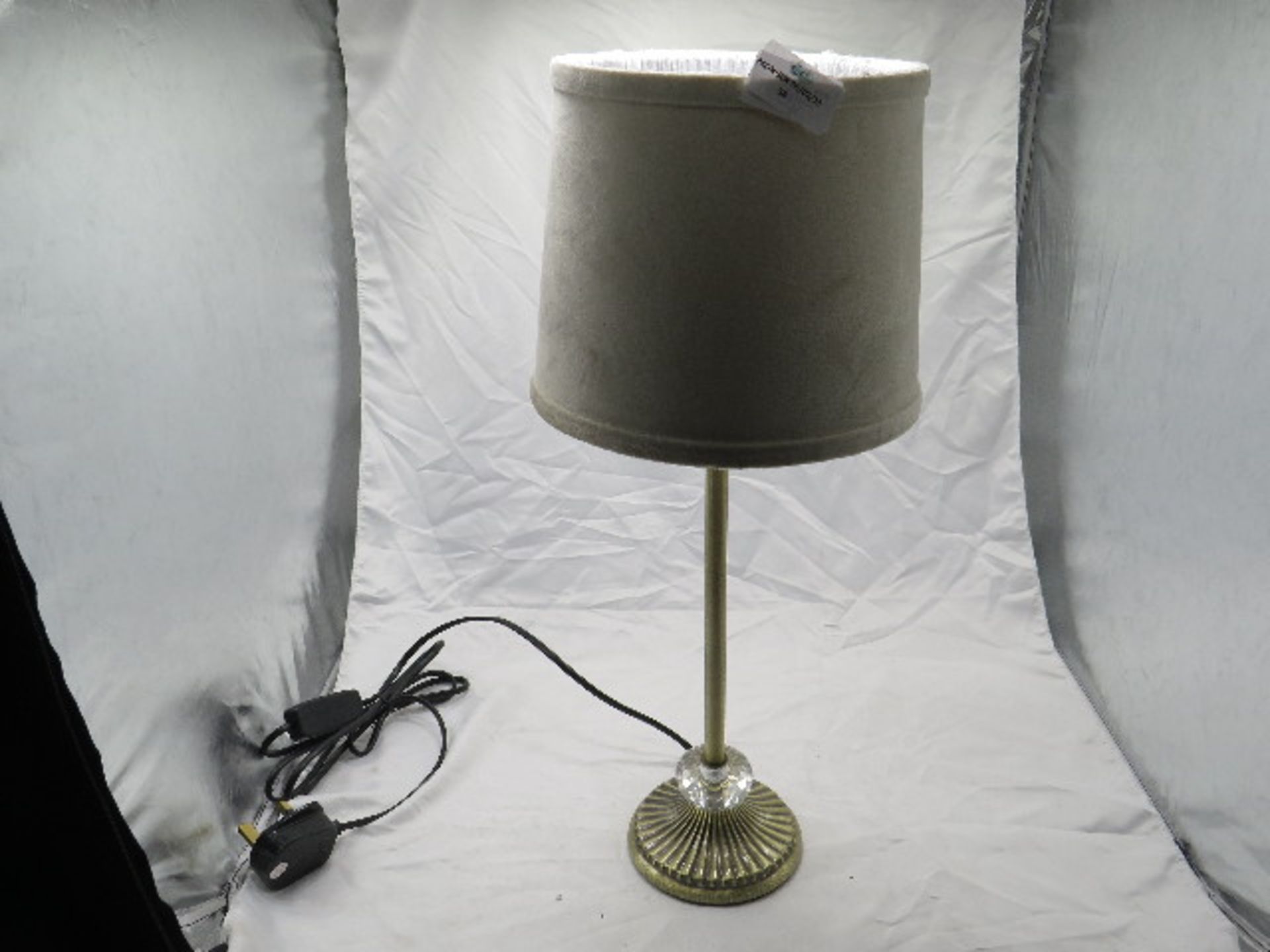 Table Lamp - ( See Image For Design ) - May Contain Marks Or Unseen Damages.