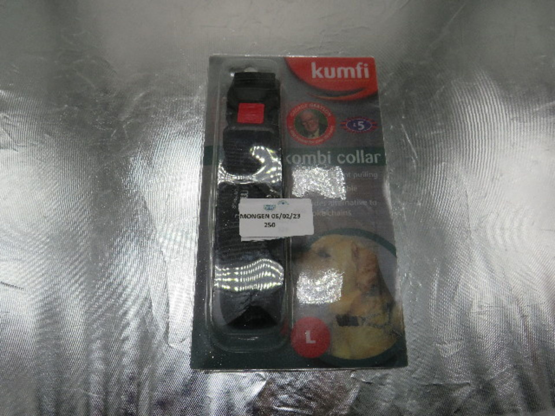 5x Kumfi - Combi Collar - Black - Size Large - New & Packaged.