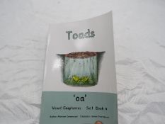 200x Marlene Greenwood - Vowel Graphemes Toads Books - Unused.