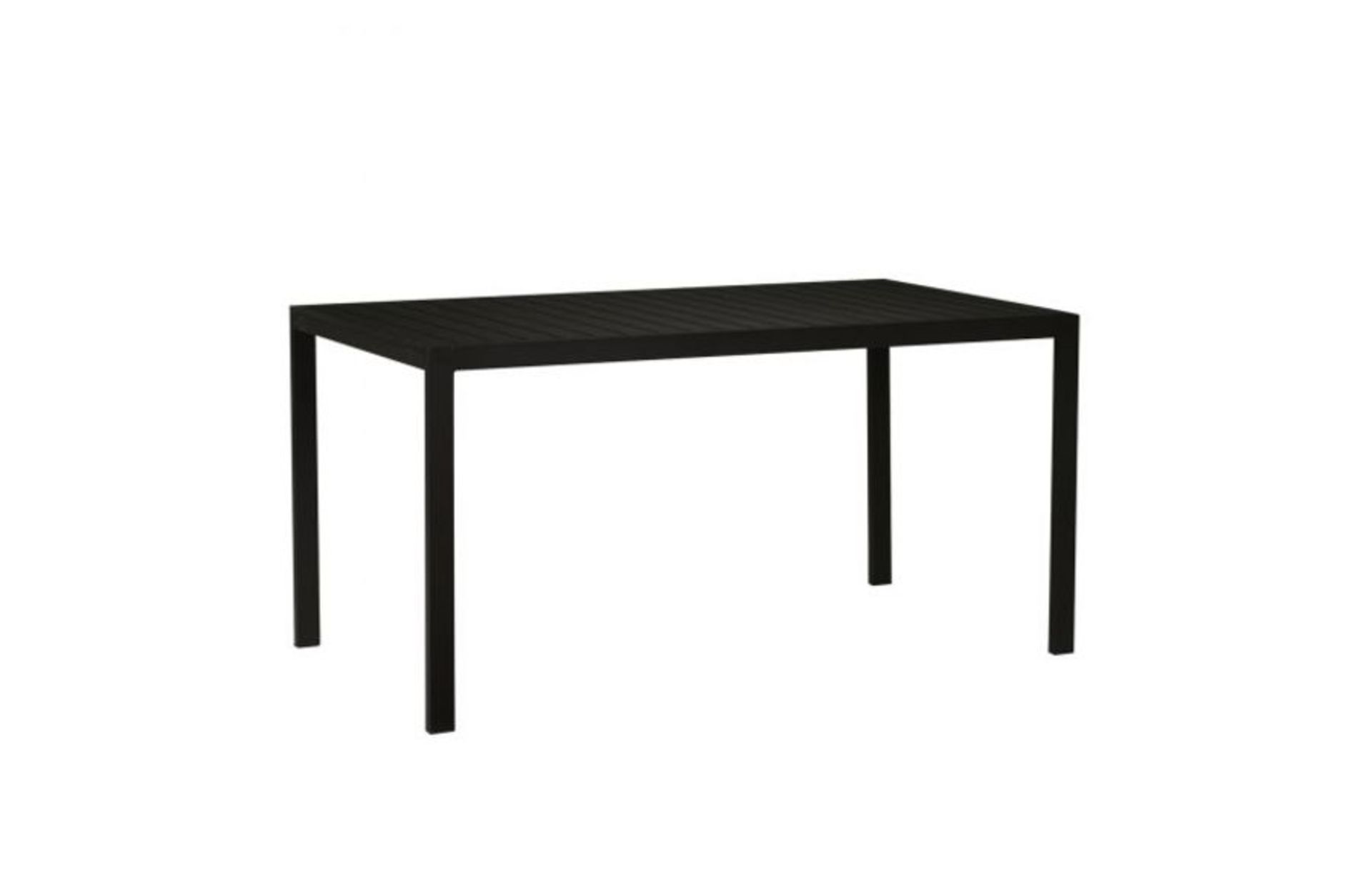 Heals Eos Rectangular Table Black RRP ?730.00 Heal's Eos Outdoor Dining Table Part of the Eos
