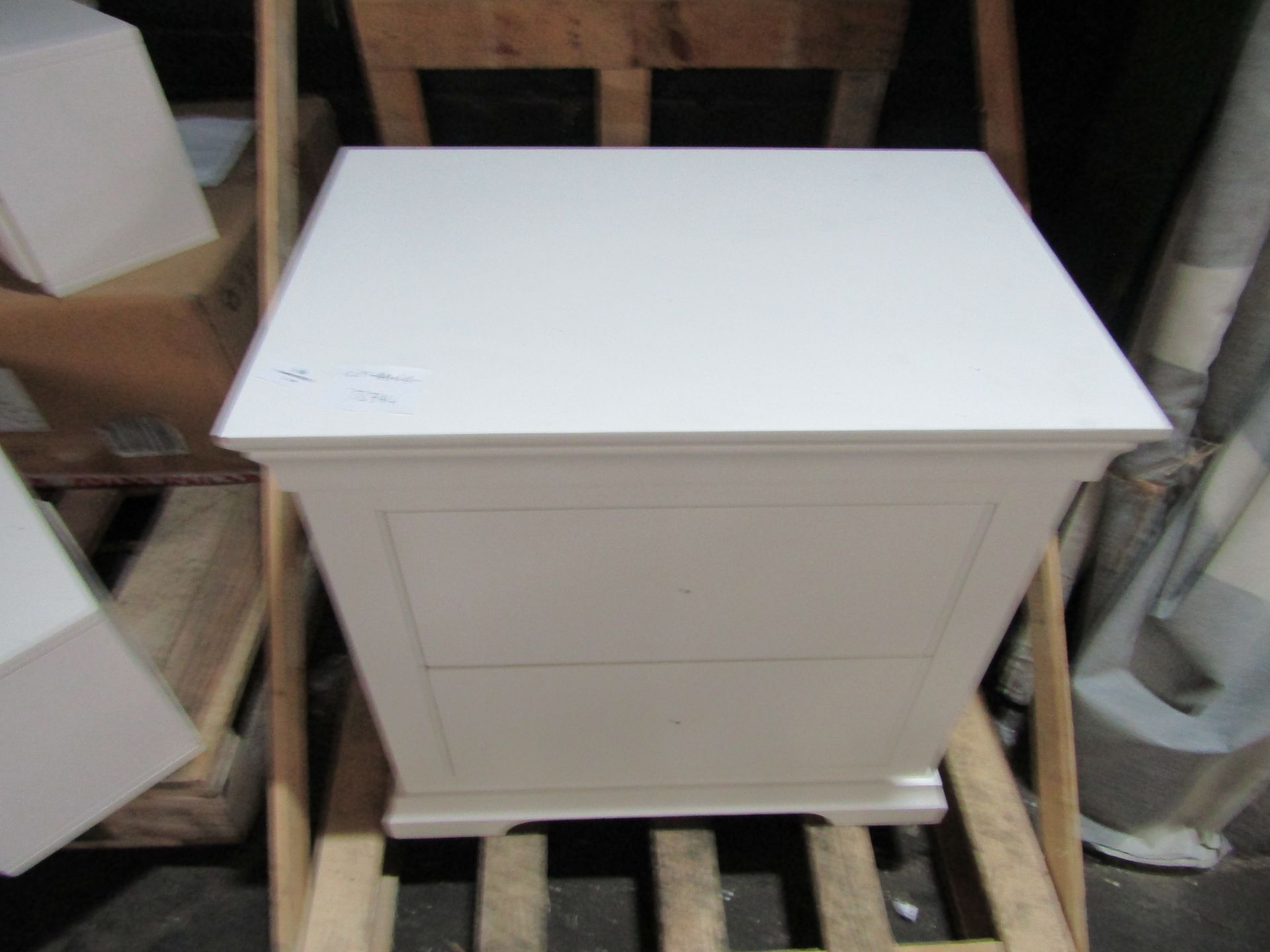Cotswold Company Chantilly Warm White Large 2 Drawer Bedside RRP Â£229.00 SKU COT-APM-1041.099 PID
