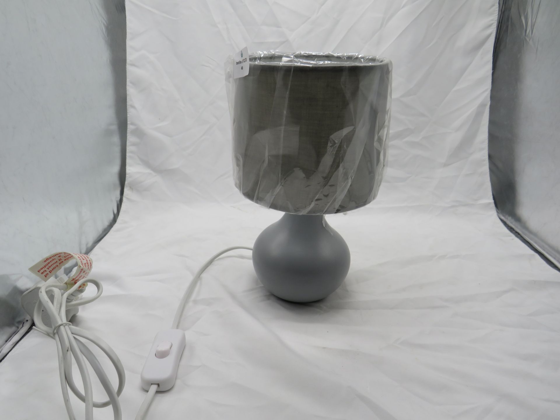 EX-Display Lamp Grey With Shade