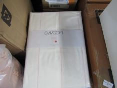 Swoon Napier Bed Linen Double 100% Cotton Pink RRP £89.00