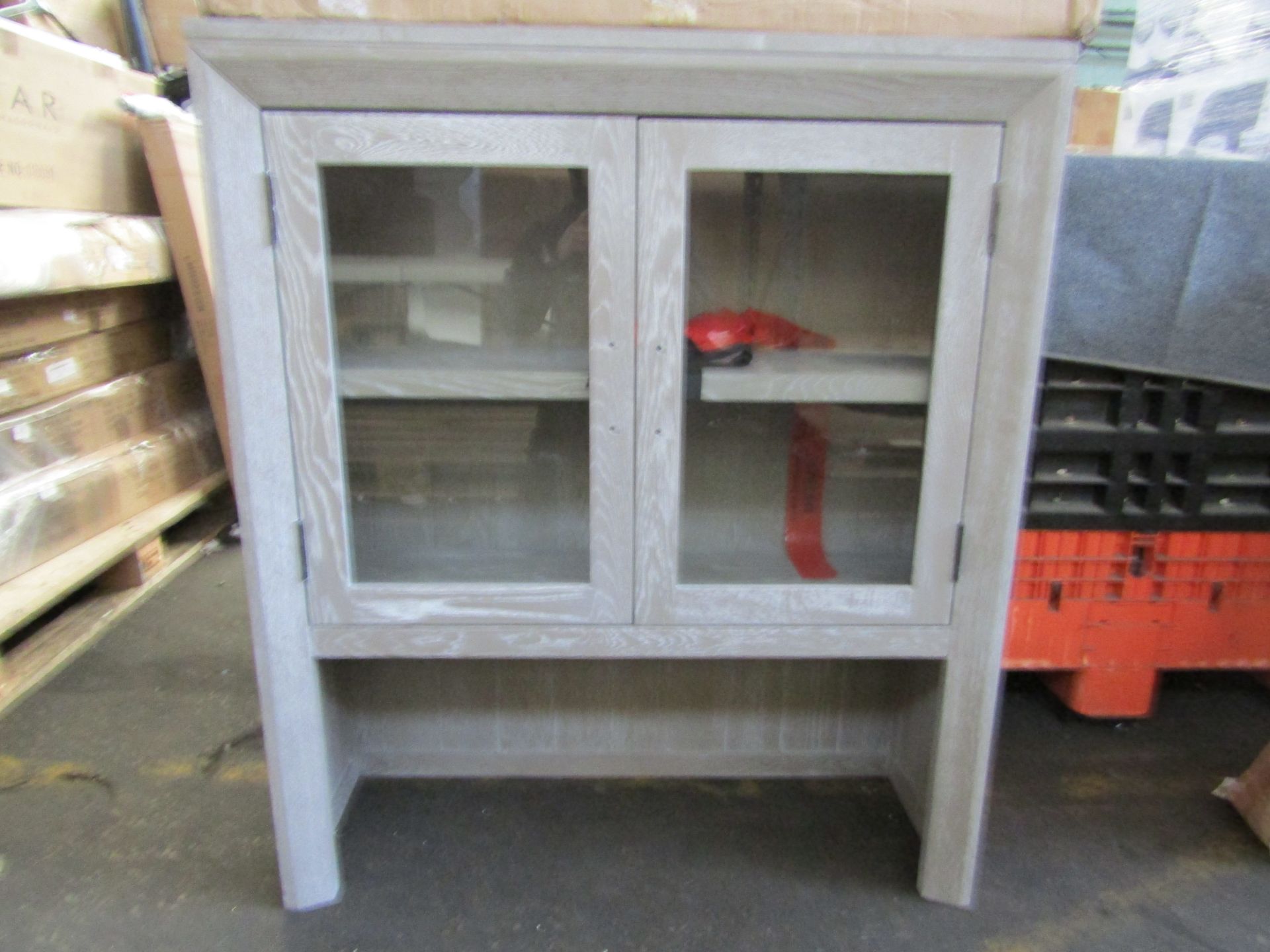 Oak Furnitureland - Willow Grey Solid Small Dresser - No Visible Damages & Box Present.