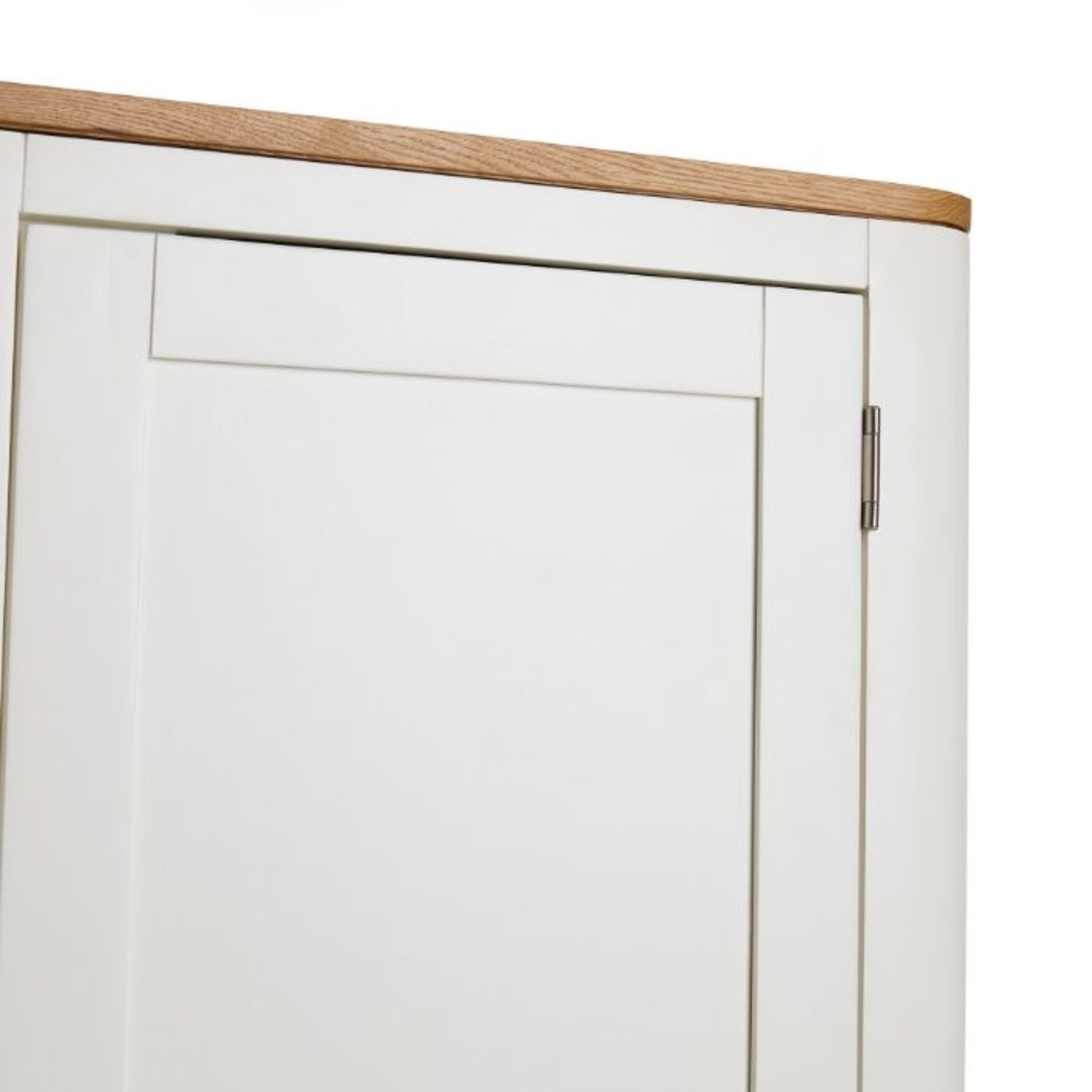 Oak Furnitureland Hove Natural Oak And Painted Double Wardrobe RRP 694.99 Grade B - Image 11 of 12