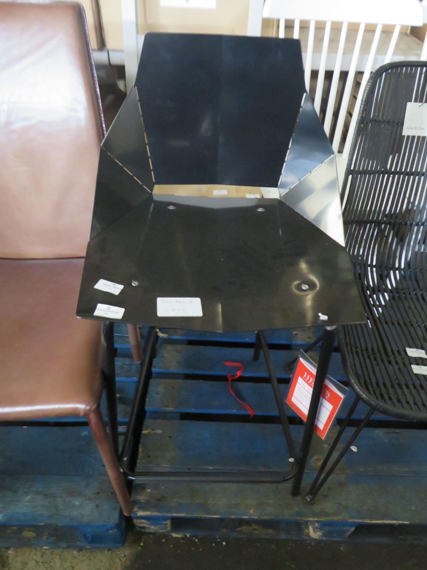 Heals Real Good Counter Stool Black RRP £279.00