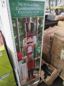 2x Costco - Christmas Nutcracker 106cm Decoration - Damaged, May Be Repairable.