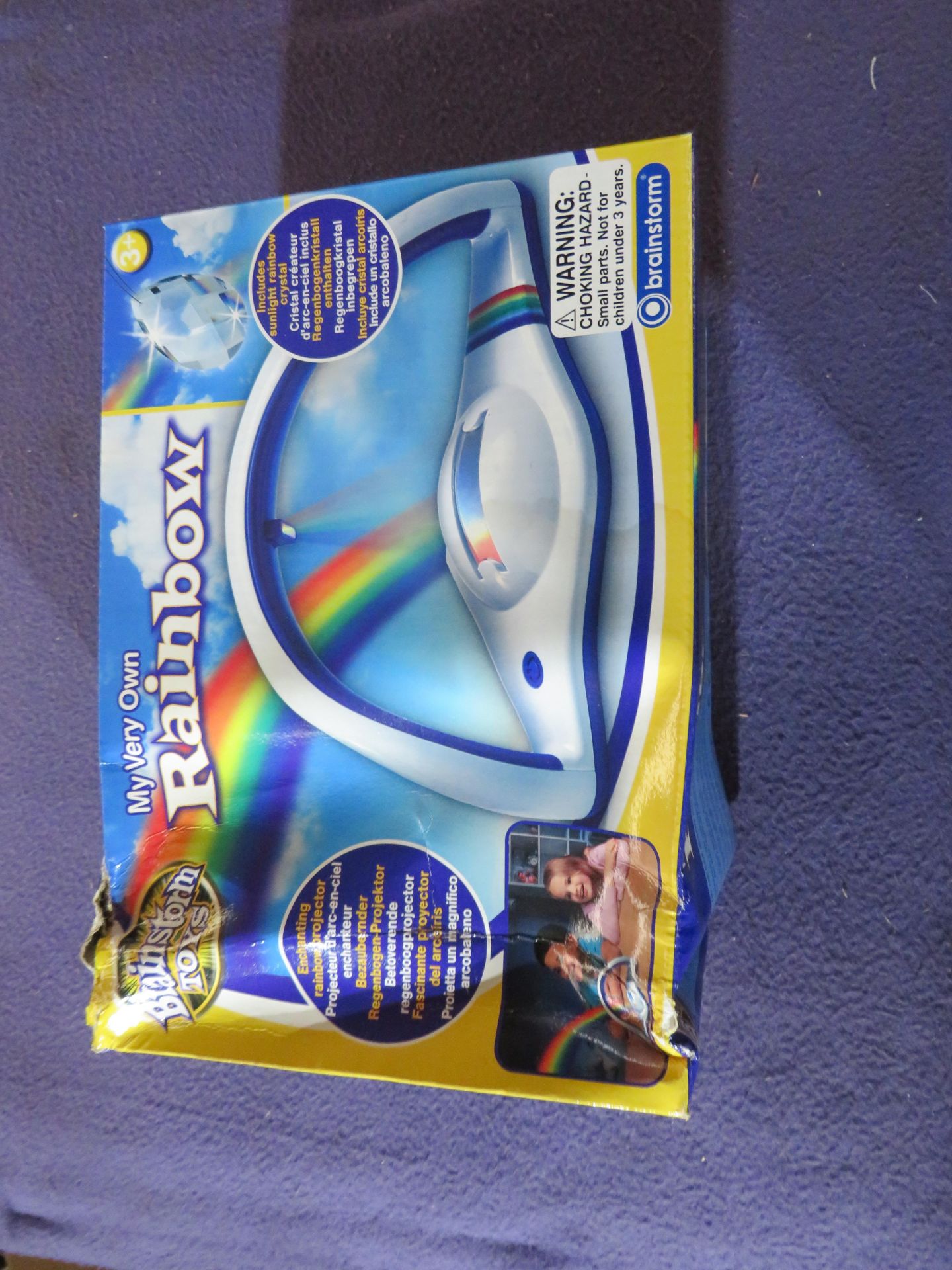 Brainstorm - My Very Own Rainbow Projector Light - Unused & Boxed.