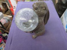 Smart Solar - Solar Powered Decorative Magic Hare - Good Condition & Boxed.