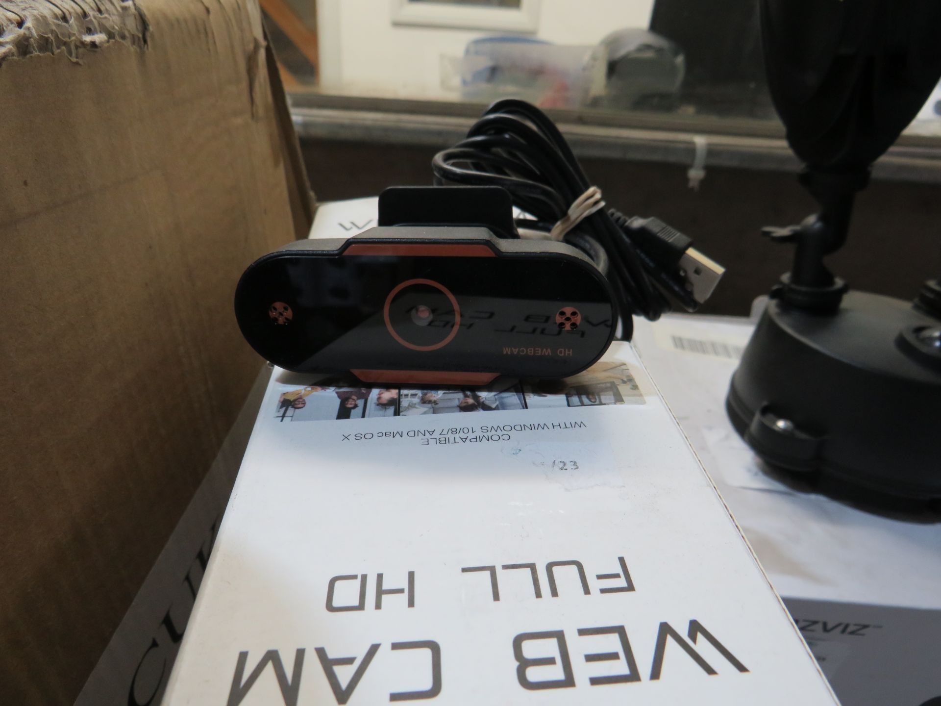 HD webcam, new and boxed