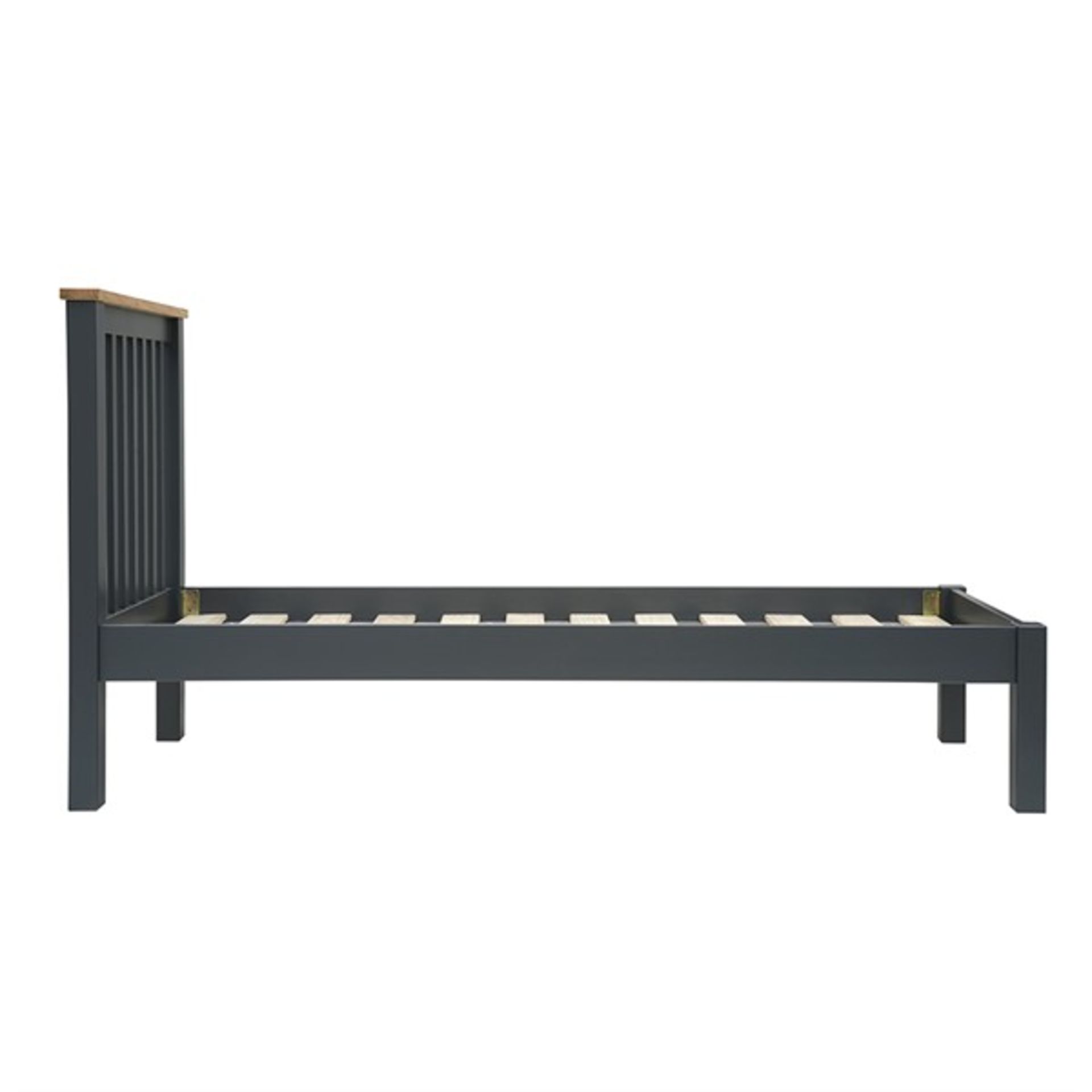 Cotswold Company Simply Cotswold Charcoal 3ft Single Bed RRP ?345.00Ideal for a guest room, this - Image 2 of 3